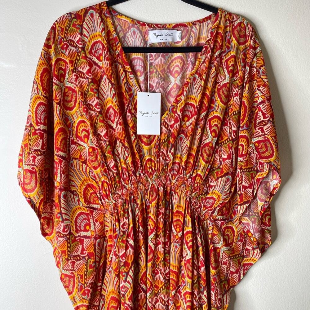Rujuta Sheth Kaftan Style Maxi Dress medium/large beach‎ cover up swim bathing - Picture 4 of 6